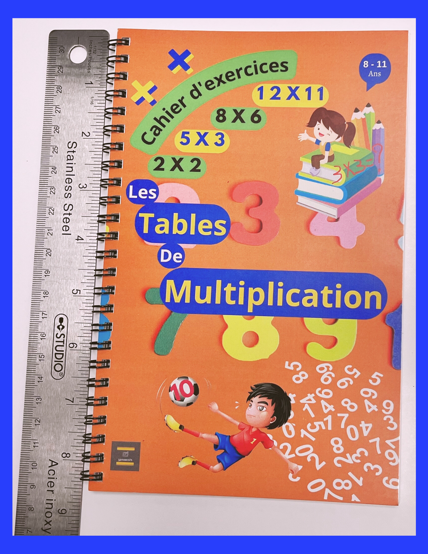 Les tables de multiplication - Cahier d'exercices - Format Papier 5,5 X 8,5 po