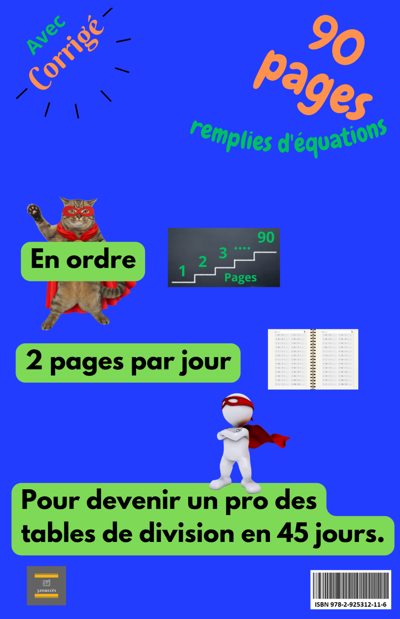 Les Tables De Division - Cahier d'exercices - Format Papier 5,5 X 8,5 po