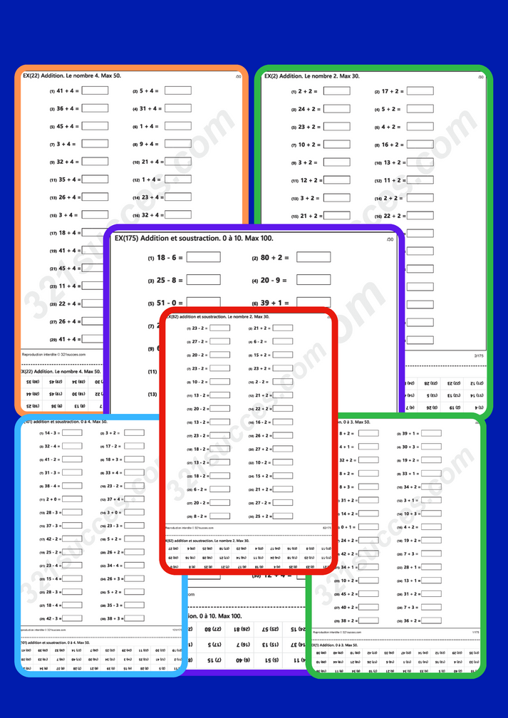 Entraînement Mathématique Quotidien pour les 6 et 7 ans - PDF